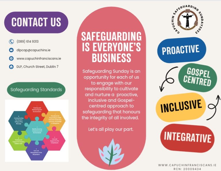 Capuchin Safeguarding Sunday 09 October 2023